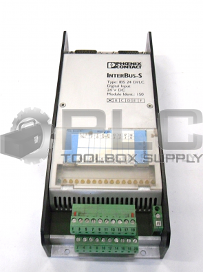 PHOENIX CONTACT IBS24DI/LC INTHERBUS-S DIGITAL INPUT MODULE 