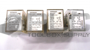 LOT OF 4 OMRON MY2K RELAY 