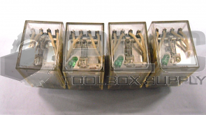 LOT OF 4 OMRON MY4N-D2 RELAY 