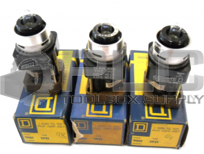 LOT OF 3 NEW IN BOX SQUARE D TP21 PILOT LIGHT ASSY CLASS 9001