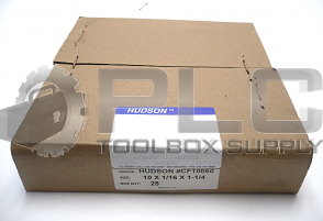 NEW SEALED BOX OF 25 HUDSON 10 X 1/16 X 1-1/4 CUT OFF WHEEL