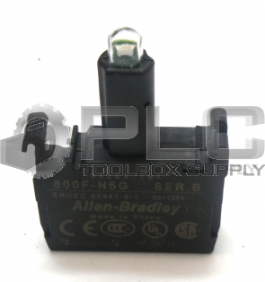 NEW ALLEN BRADLEY 800F-N5G/B LAMP MODULE INTEGRATED LED GREEN