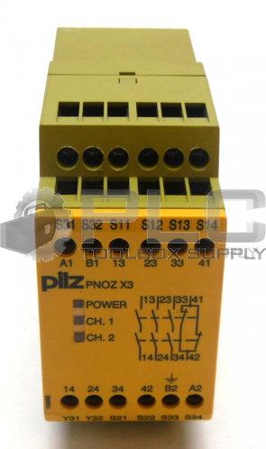 PILZ PNOZ-X3-120VAC/24VD SAFETY RELAY PNOZ-X3 774316