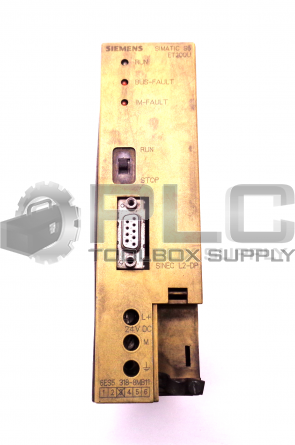 SIEMENS 6ES5 318-8MB11 SIMANTIC S5 ET200U INTERFACE MODULE