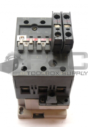 ABB A50-30 CONTACTOR W/CA5-10 100AMP CONTACT BLOCKS