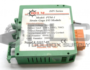 HELM PTM-1 STRAIN GAGE I/O MODULE 24V DC