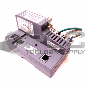 ALLEN BRADLEY 1734-AENTR SER B 2 PORT ETHERNET POINT I/O ADAPTER MODULE