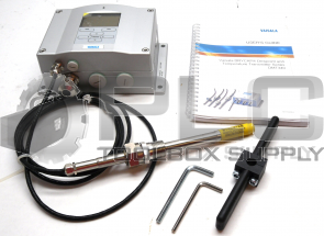 NEW VAISALA DMT348 DEWPOINT AND TEMPERATURE TRANSMITTER W/PROBE SER DMT340
