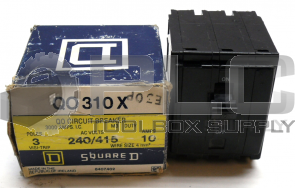 NEW SQUARE D QO 310 X CIRCUIT BREAKER 3POLE 240/415V 10 AMPS