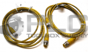 LOT OF 2 LUMBERGAUTOMATION RST 4-RKT 4-633/2M CORDSET