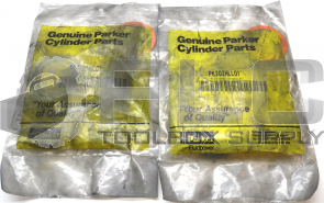 LOT OF 2 SEALED PARKER PK202HLL01 BUNAN PISTON SEAL KIT 2"