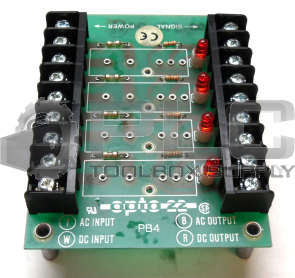 NEW OPTO 22 PB4 CHANNEL OUTBACK RACK