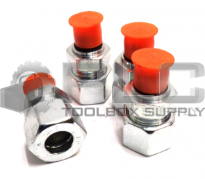 LOT OF 4 NEW NIAGARA DE 16-S E0 EZ-6 HYDRAULIC FITTINGS 5/8"