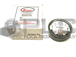 NEW DWYER 2001C PRESSURE GAUGE 