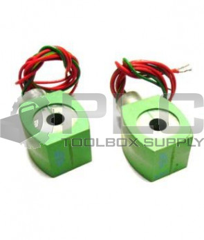 LOT OF 2 NEW ASCO 238610-032-D SOLENOID COIL MP-C-080