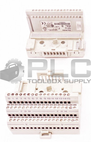 LOT OF 2 ALLEN BRADLEY 1794-TB3 SER A FLEXBUS TERMINAL BLOCK *QTY*