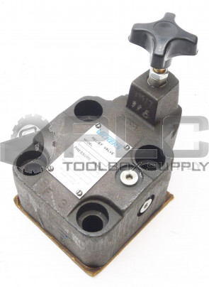 NEW VICKERS CG06B50 RELIEF VALVE PRESSURE RANGE 125-1000