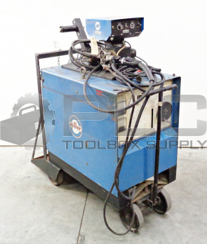 MILLER CP-300TS DC WELDING MACHINE W/ MILLERMATIC S-52E STYLE JG-46 FEEDER*READ*