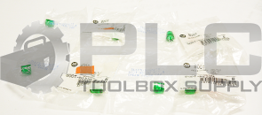 NEW SEALED LOT OF 8 ALLEN BRADLEY 800T-N122G /B SMALL PILOT LIGHT CAP GREEN