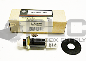 NEW GENERAL ELECTRIC 116B6708G43A73W5 INDICATING LIGHT WHITE 