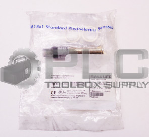 NEW BALLUFF BOS013M PHOTOELECTRIC SENSOR BOS 18M-PA-LR10-S4