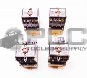 LOT OF 4 ALLEN BRADLEY 700-P400A1 SER A RELAY W/700 TYPE P