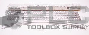 NEW FLEXCO RS187J36/900NC ALLIGATOR STAPLE BELT FASTENERS (4 PCS) 3/16"-1/4"