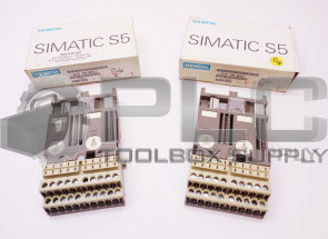 LOT OF 2 NEW SIEMENS 6ES5 700-8MA11 SIMATIC BUS MODULE