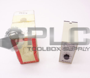 NEW ELECTROMATIC SA 205 220 S-SYSTEM SUPPLY 220V DELAY ON OPERATE 3-60