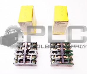 LOT OF 2 MTE UCO 5/10 01-2-5 CONTACT BANK GREEN