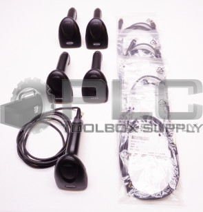 LOT OF 5 HONEYWELL 30207-011619E BARCODE SCANNERS W/CORDS 42206161-01E