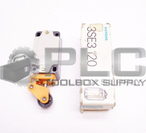 NEW SIEMENS 3SE3 120-0E POSTION SWITCH ROLLER