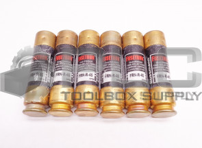 LOT OF 6 NEW BUSSMANN FRN-R-45 DUAL-ELEMENT TIME-DELAY FUSE
