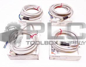 LOT OF 4 NEW KEYENCE OP-94734 CABLE