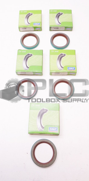 LOT OF 5 NEW SKF 15506 OIL SEAL