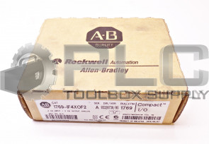 NEW SEALED ALLEN BRADLEY 1769-IF4XOF2 SER A 4 CH INPUT/2 CH OUTPUT ANALOG
