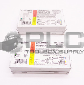 LOT OF 2 NEW SYLVANIA QTP 2x26CF/UNV DM 2-LAMP T4 ELECTRONIC BALLAST