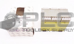 NEW PILZ PZE 5V 8 s 24 V DC SAFETY RELAY PZE5V