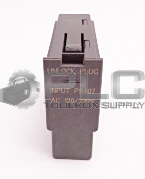NEW SIEMENS 6ES7490-0AB00-0AA0 PS407 POWER PLUG