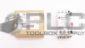 NEW ALLEN BRADLEY 140-MN-0400 SER D MAN MOTOR STARTER/CIRCUIT BREAKER