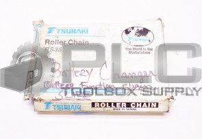 NEW TSUBAKI RS35 ROLLER CHAIN 10 FT/3.048M 320 LINKS