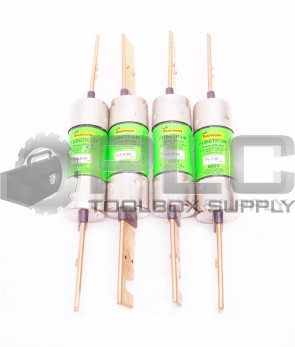 LOT OF 4 NEW BUSSMAN FRS-R-90 FUSETRON DUAL-ELEMENT TIME DELAY FUSE*NEW VERSION*