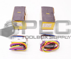 LOT OF 2 NEW TRIAD MAGNETICS VPL24-210 TRANSFORMER CLASS 3