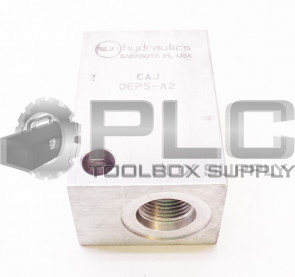 NEW SUN HYDRAULICS CAJ 0EP5-A2 MANIFOLD BLOCK CAJ OEP5-A2