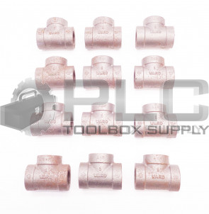 LOT OF 12 NEW WARD 300MI 1" TEE PIPE FITTING AAR