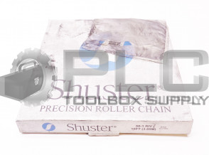 NEW SHUSTER 50-1 RIV PRECISION ROLLER CHAIN 10FT (3.05M)