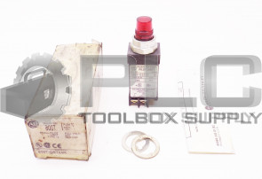 NEW ALLEN BRADLEY 800T-QST24R SER /N PUSH-TO-TEST PILOT LIGHT