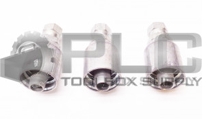 LOT OF 3 NEW PARKER P43-8-R1-R2-R3 STRAIGHT SWIVEL HYDRAULIC FITTING