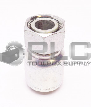 NEW PARKER 1CA43-28-16 HYDRAULIC HOSE FITTING P43-16 R1-R2-R3-R4-R9 RB5K