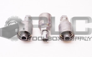 LOT OF 3 NEW PARKER P43-8 R1-R2-R3 0A3C HYDRAULIC FITTING